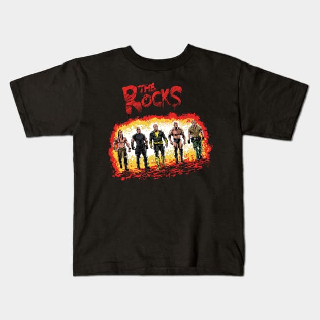 The Rocks Kids T-Shirt by Zascanauta